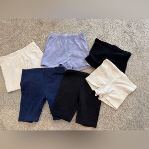 Set of 6 Cotton Cartwheel Shorts
